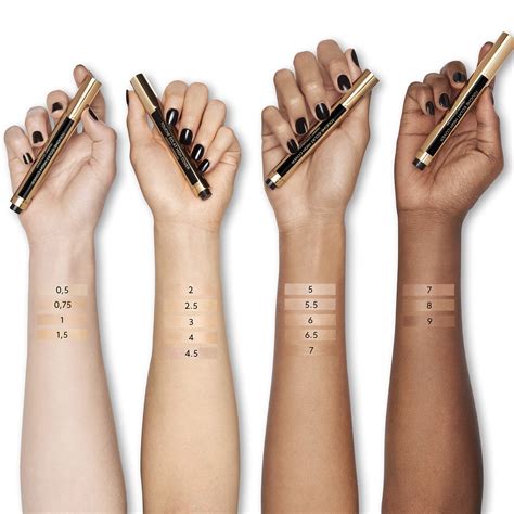 ysl touche eclat swatch|ysl touche eclat original shade.